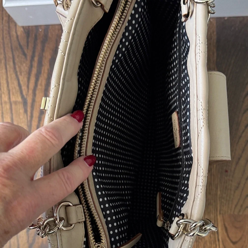 Kate Spade Quilted Large Tan Tote